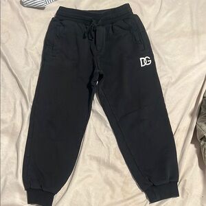 Dolce gabanna Kids Black Jogger Pants